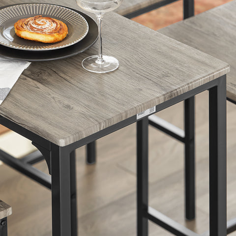 Собуи маса и столове с висока маса дървена кухненска маса с 4 OGT14-N стола
