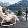 Sobuy SDA14-HG, Piastrelle da Giardino 15 Pezzi Pavimento per Esterno Ad Incastro Mattonelle per Esterno Antiscivolo per Balcone e Giardino Grigio 30.5x30.5x2 cm