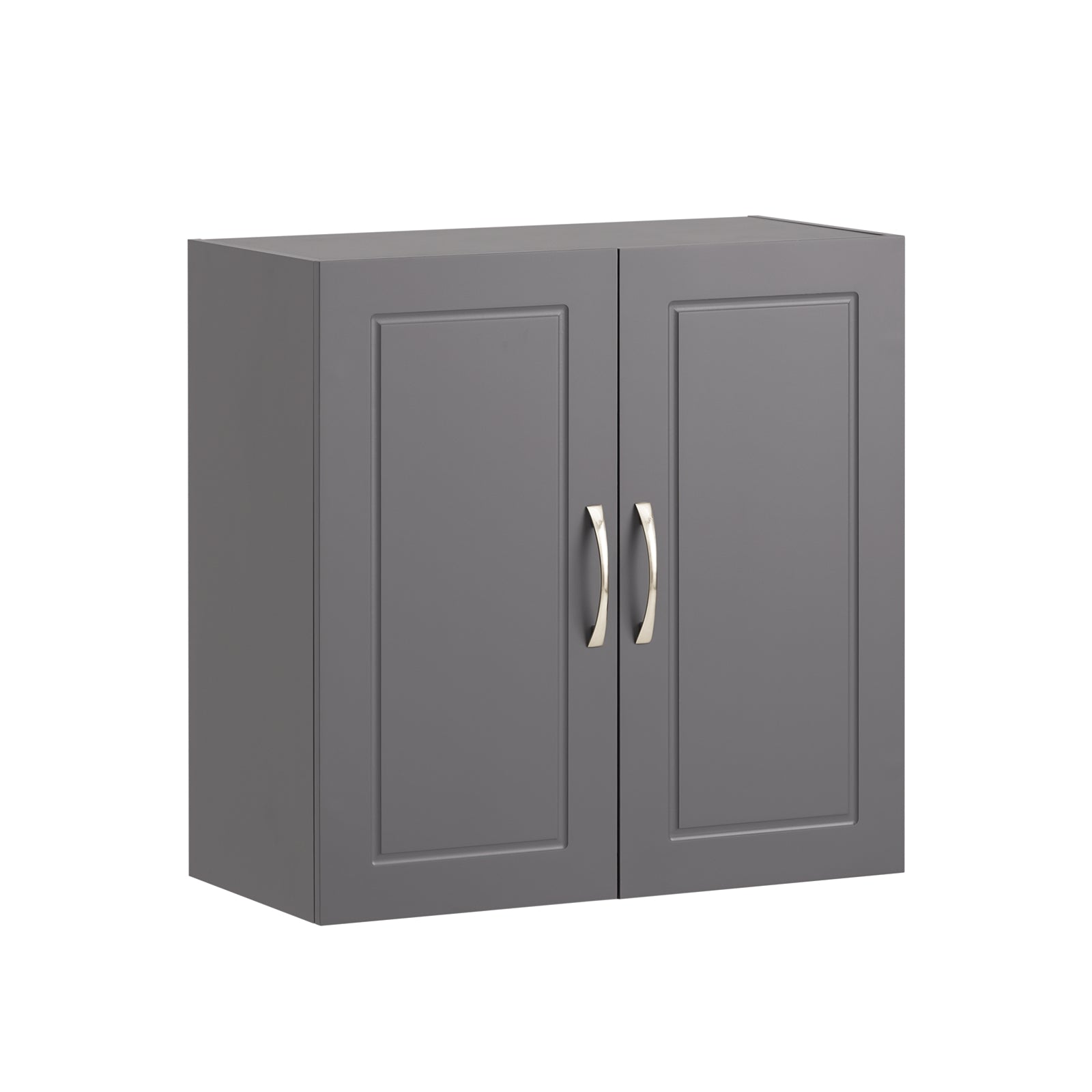 SoBuy, CUCINA, Pensile Cucina, Armadietto Bagno, ORGANIZZAZIONE, grigio