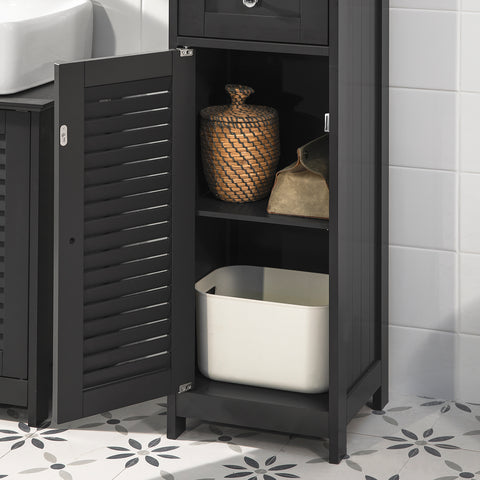Sobuy шкаф за баня колона за баня баня от баня с чекмеджета frg236-dg