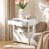 SoBuy comodino comodino piccolo tavolino da divano bianco FRG258-W