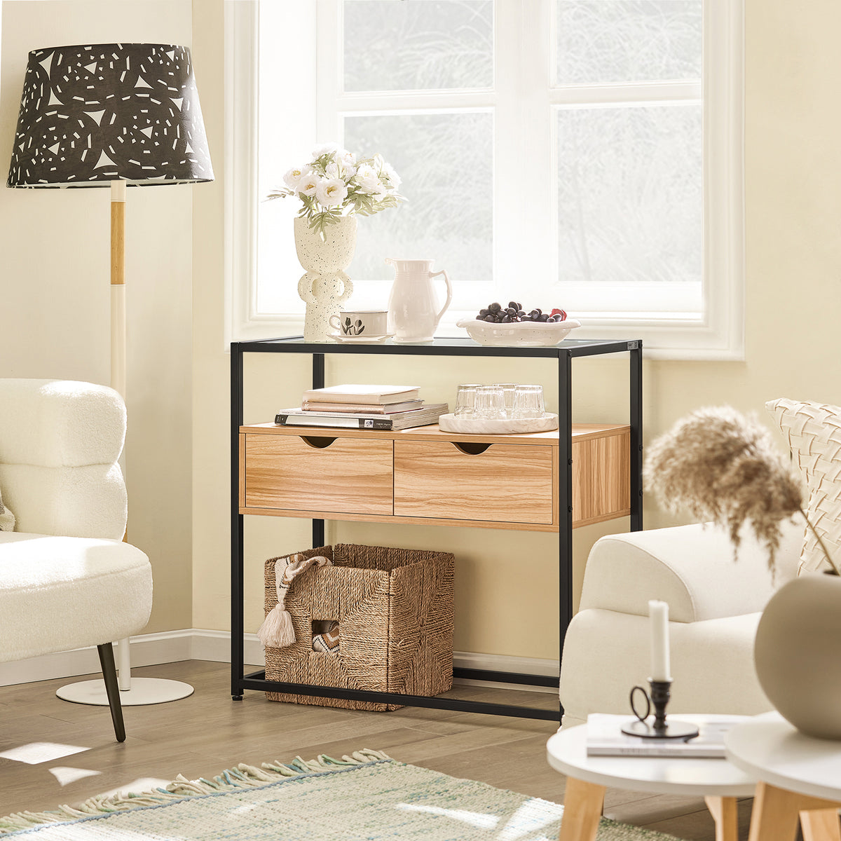 SoBuy Tavolo Consolle da ingresso Tavolino stretto Tavolo decorativo SoBuy Tavolo Consolle da ingresso Tavolino stretto Tavolo decorativo