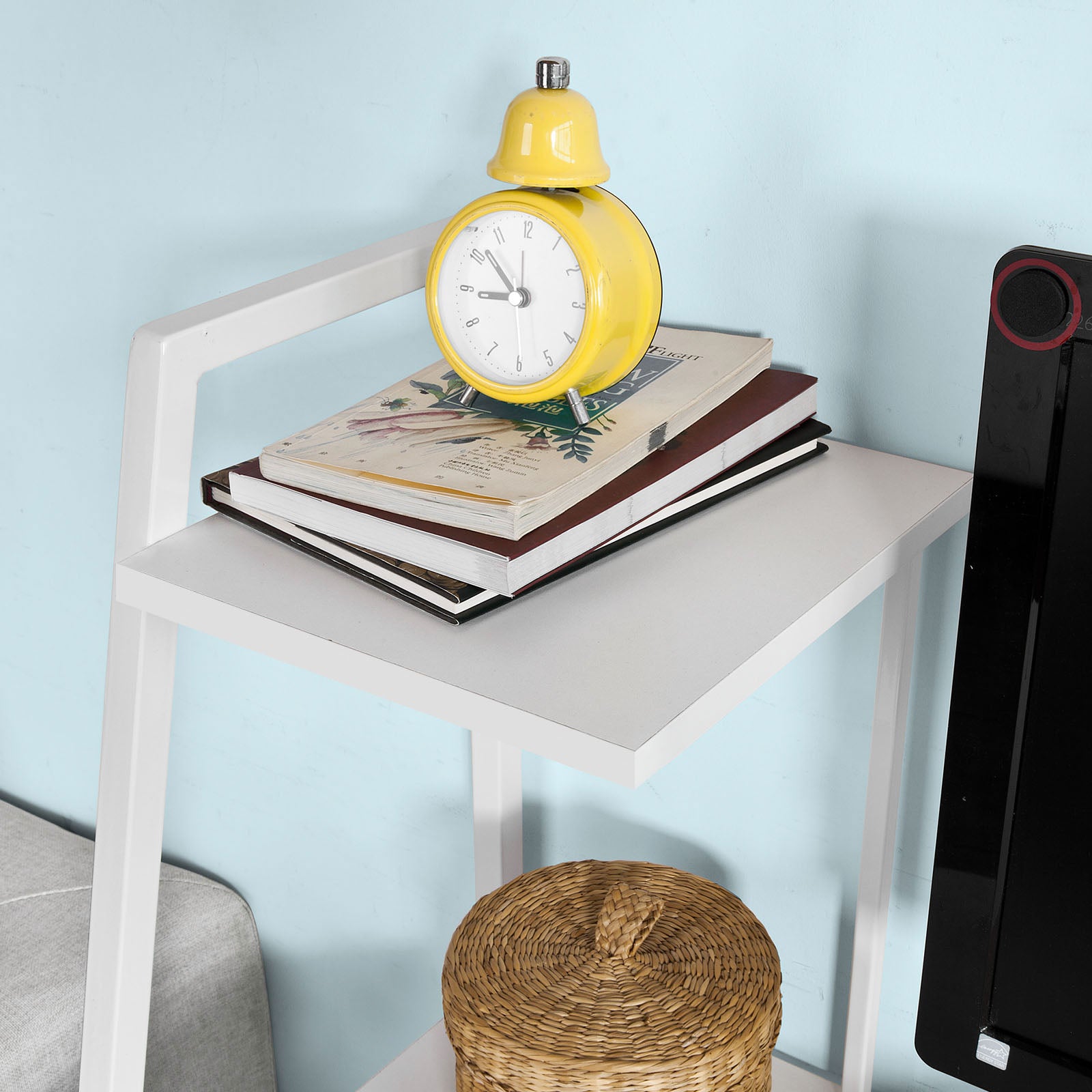 Sgabello Girevole FURWOO Con Ruote - Altezza Regolabile 45.5-61 Cm, Per Salon E Ufficio - Foto 4