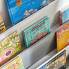 SoBuy Libreria montessoriana per Bambini Scaffale portagiochi Portariviste libreria bambini Grigio KMB32-HG