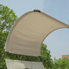 SoBuy Rocking deckchair with canopy 140x184x180cm OGS50-MI