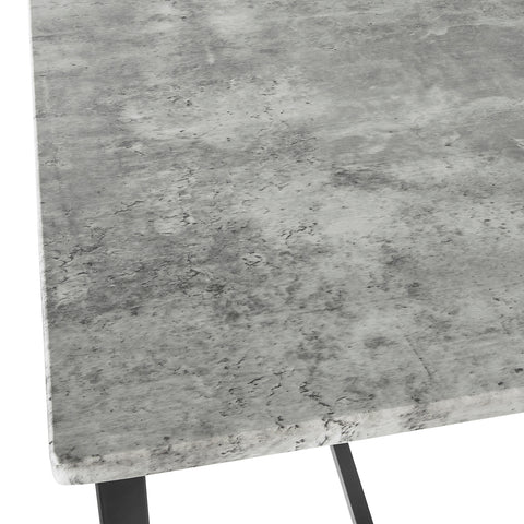 Sobuy маса и столове Висока маса за маса дървена кухня с 4 Ognt11-Hg сиви табуретки
