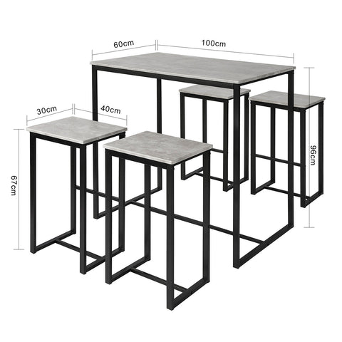 Собуи маса и столове висока маса с висока кухненска маса Ognt15-Hg