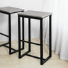 SoBuy tavolo e sedie tavolo alto tavolo cucina legno OGT15-HG