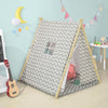 SoBuy Tenda gioco bambini tenda indiani con 2 porte e una finestraTende giocattolo grigio OSS02-HG