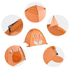 SoBuy Tenda Indiani Bambini Teepee Bambini Casette Bambini tenda per bambini casetta da giardino per bambini OSS05