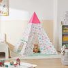 SoBuy Tenda da gioco per bambini con porta e finestra Casetta per bambini Tenda per bambini 133x133x153 cm, OSS06